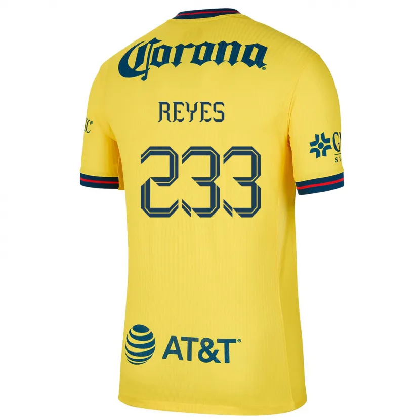 Danxen Herren Andrés Reyes #233 Gelb Blau Heimtrikot Trikot 2024/25 T-Shirt Schweiz