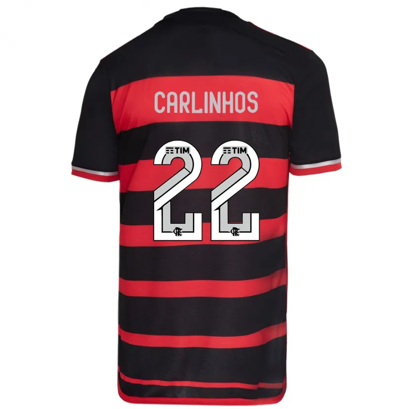 Danxen Herren Carlinhos #22 Rot Schwarz Heimtrikot Trikot 2024/25 T-Shirt Schweiz