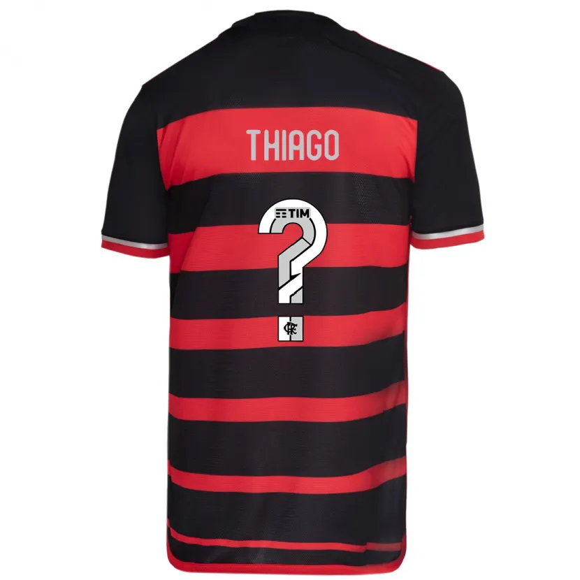 Danxen Herren Victor Thiago #0 Rot Schwarz Heimtrikot Trikot 2024/25 T-Shirt Schweiz