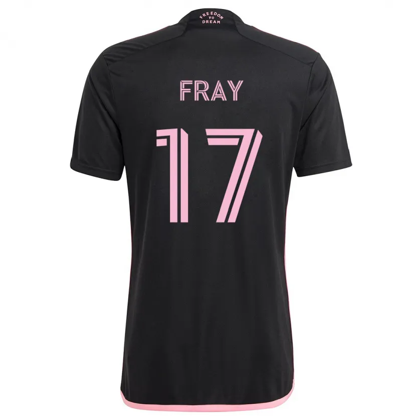 Danxen Herren Ian Fray #17 Schwarz Auswärtstrikot Trikot 2024/25 T-Shirt Schweiz