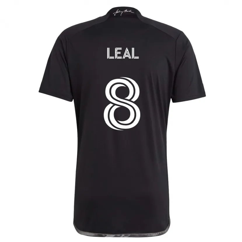 Danxen Herren Randall Leal #8 Schwarz Auswärtstrikot Trikot 2024/25 T-Shirt Schweiz