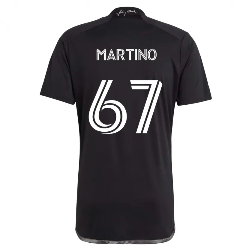 Danxen Herren Ben Martino #67 Schwarz Auswärtstrikot Trikot 2024/25 T-Shirt Schweiz