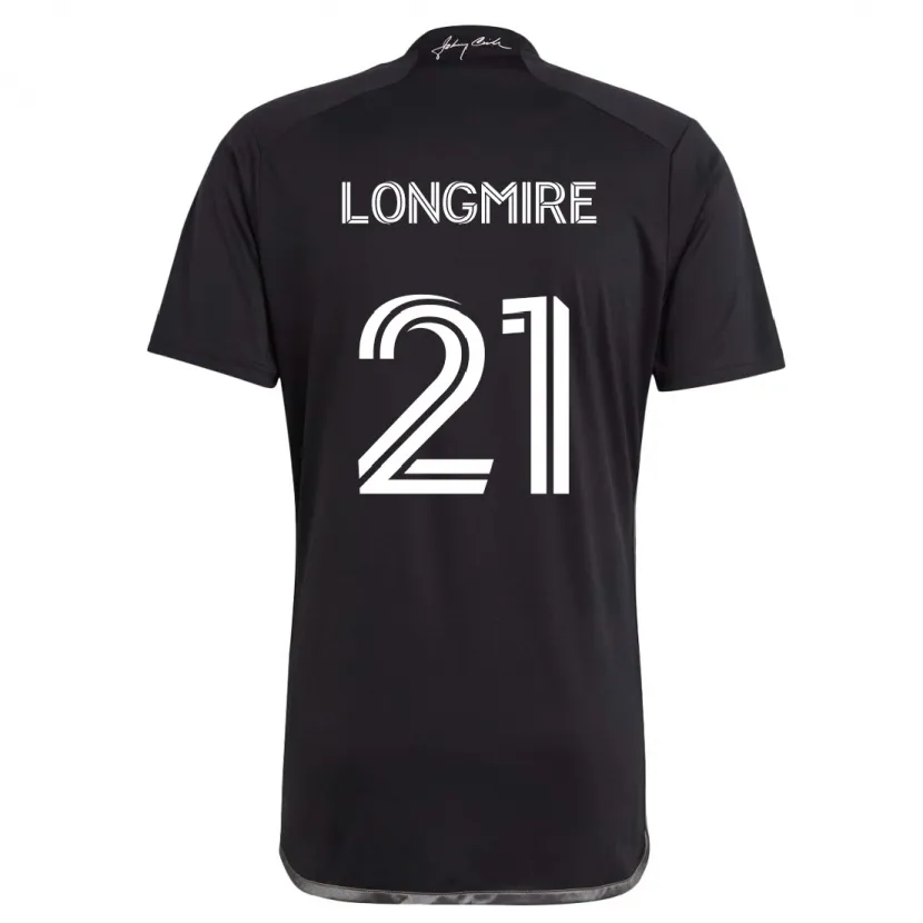 Danxen Herren Ahmed Longmire #21 Schwarz Auswärtstrikot Trikot 2024/25 T-Shirt Schweiz