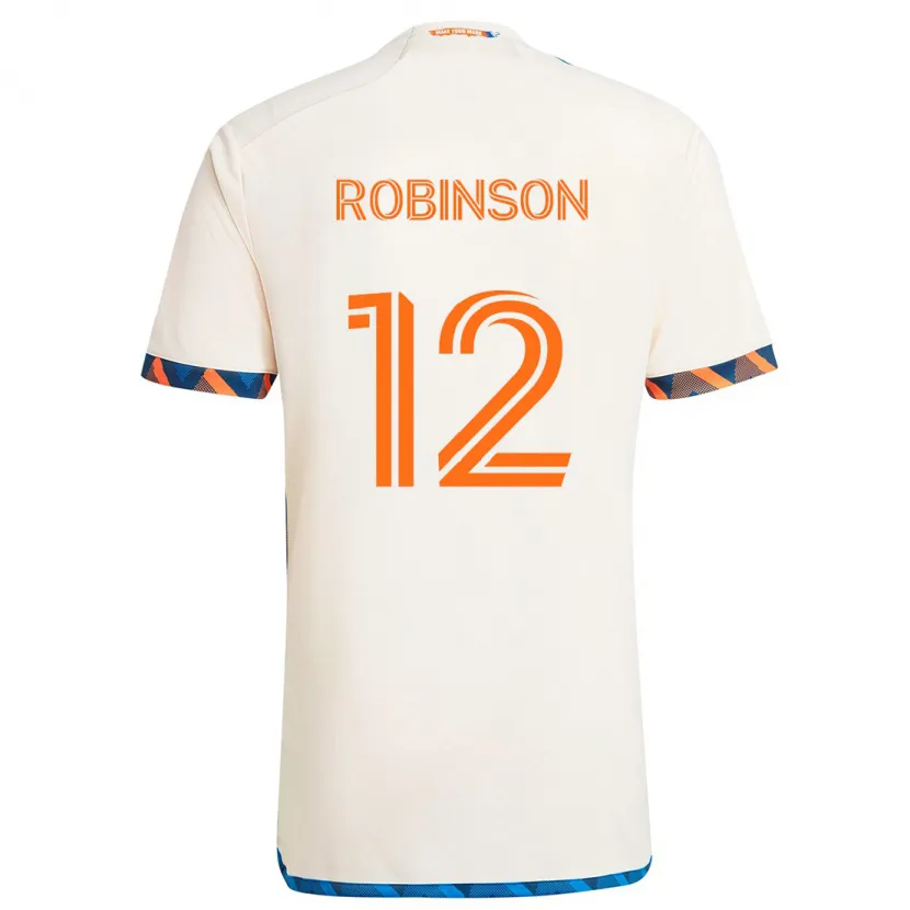 Danxen Herren Miles Robinson #12 Weiß Orange Auswärtstrikot Trikot 2024/25 T-Shirt Schweiz