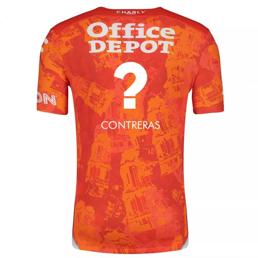 Danxen Herren Ari Contreras #0 Orange Weiß Auswärtstrikot Trikot 2024/25 T-Shirt Schweiz