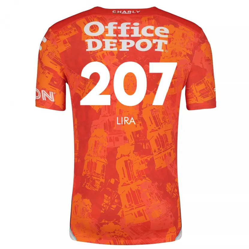 Danxen Herren Almir Lira #207 Orange Weiß Auswärtstrikot Trikot 2024/25 T-Shirt Schweiz