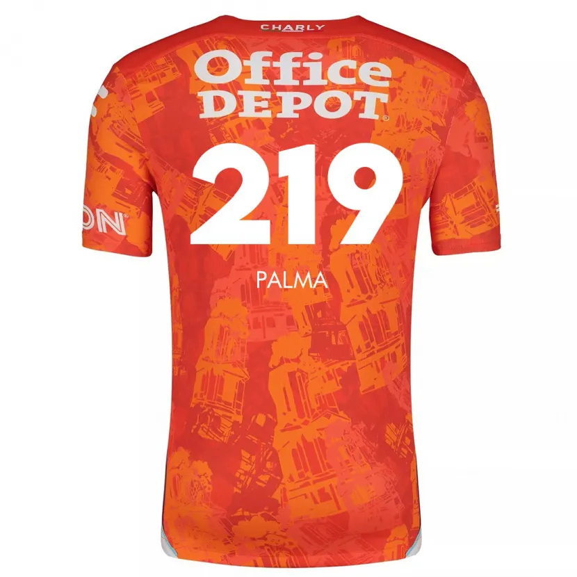 Danxen Herren Pablo Palma #219 Orange Weiß Auswärtstrikot Trikot 2024/25 T-Shirt Schweiz