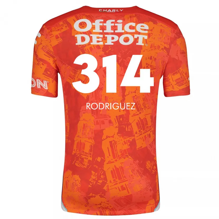 Danxen Herren Alan Rodríguez #314 Orange Weiß Auswärtstrikot Trikot 2024/25 T-Shirt Schweiz