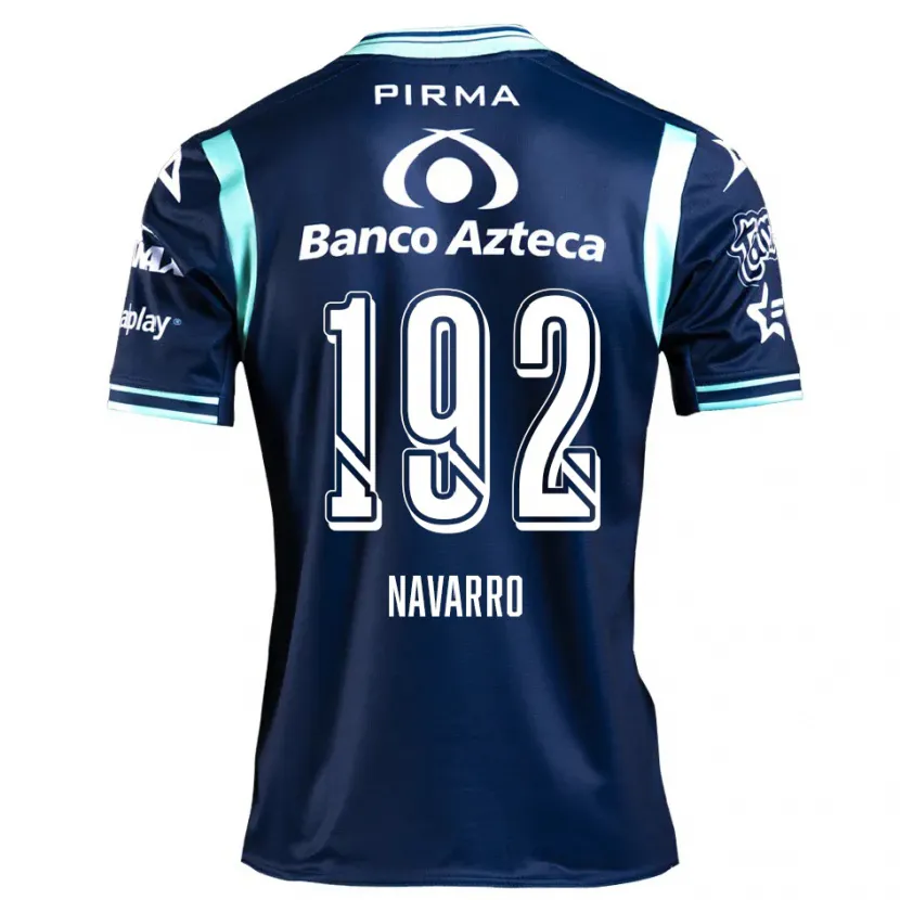 Danxen Herren Eduardo Navarro #192 Navy Blau Auswärtstrikot Trikot 2024/25 T-Shirt Schweiz