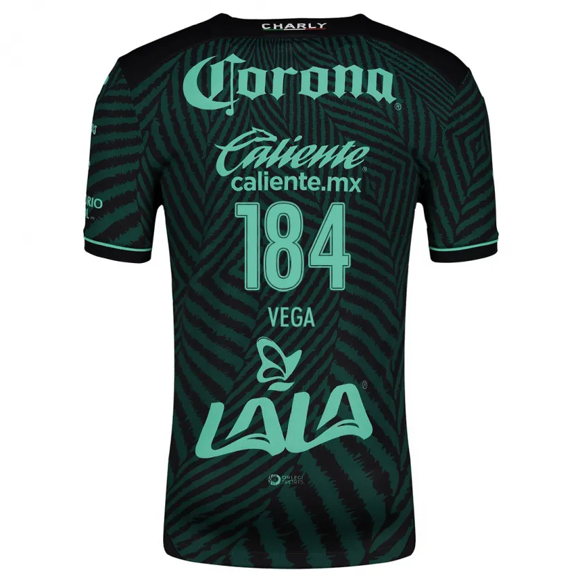 Danxen Herren Luis Vega #184 Schwarz Grün Auswärtstrikot Trikot 2024/25 T-Shirt Schweiz