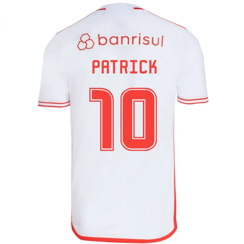 Danxen Herren Alan Patrick #10 Weiß Rot Auswärtstrikot Trikot 2024/25 T-Shirt Schweiz