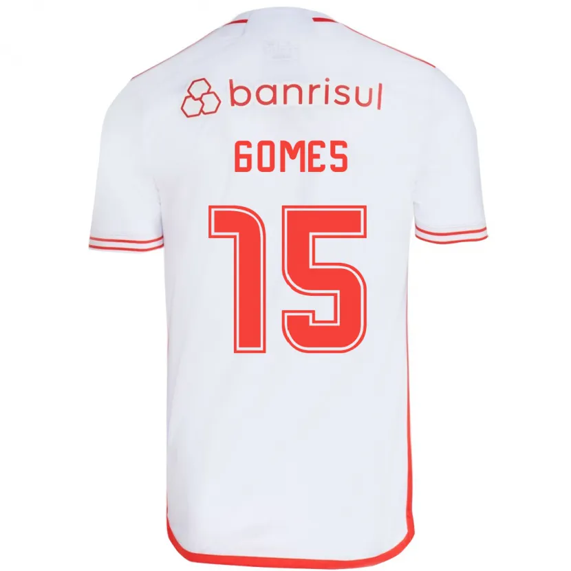 Danxen Herren Bruno Gomes #15 Weiß Rot Auswärtstrikot Trikot 2024/25 T-Shirt Schweiz