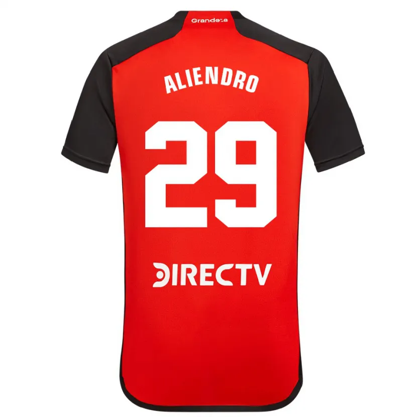 Danxen Herren Rodrigo Aliendro #29 Rot Schwarz Weiß Auswärtstrikot Trikot 2024/25 T-Shirt Schweiz