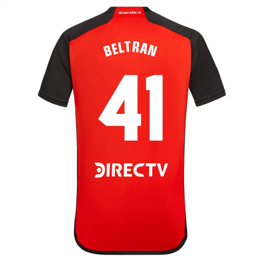 Danxen Herren Santiago Beltrán #41 Rot Schwarz Weiß Auswärtstrikot Trikot 2024/25 T-Shirt Schweiz