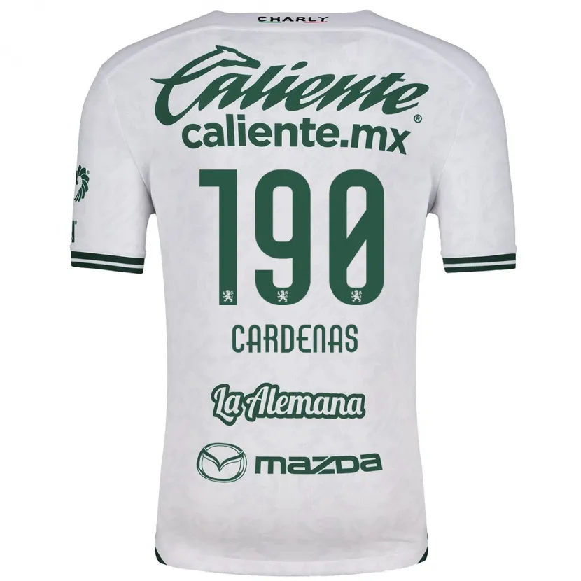 Danxen Herren Emilio Cárdenas #190 Weiß Grün Auswärtstrikot Trikot 2024/25 T-Shirt Schweiz