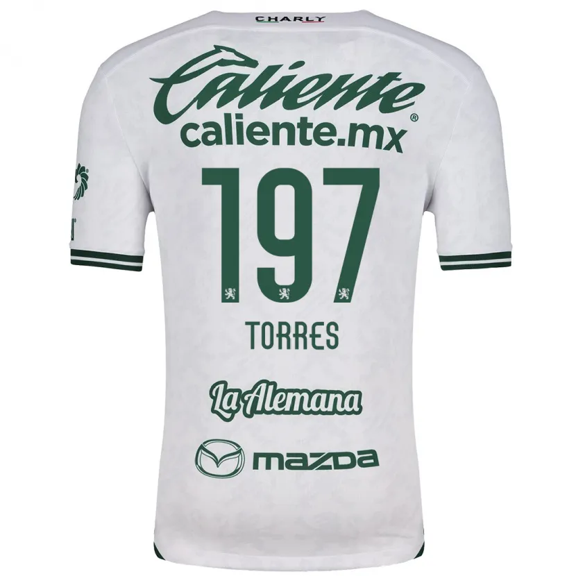 Danxen Herren Erick Torres #197 Weiß Grün Auswärtstrikot Trikot 2024/25 T-Shirt Schweiz