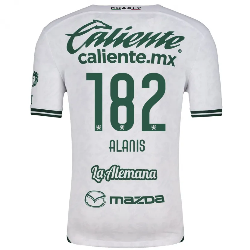 Danxen Herren Alejandro Alanís #182 Weiß Grün Auswärtstrikot Trikot 2024/25 T-Shirt Schweiz