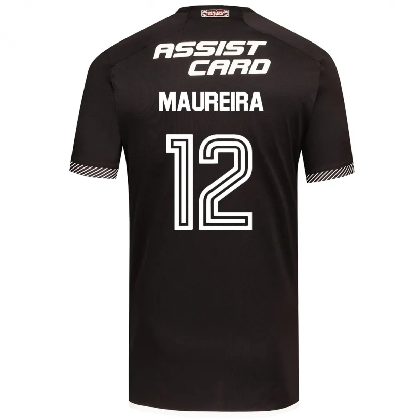 Danxen Herren Gabriel Maureira #12 Schwarz-Weiss Auswärtstrikot Trikot 2024/25 T-Shirt Schweiz