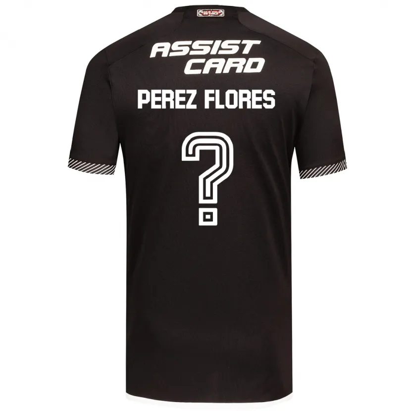 Danxen Herren Benjamín Pérez Flores #0 Schwarz-Weiss Auswärtstrikot Trikot 2024/25 T-Shirt Schweiz