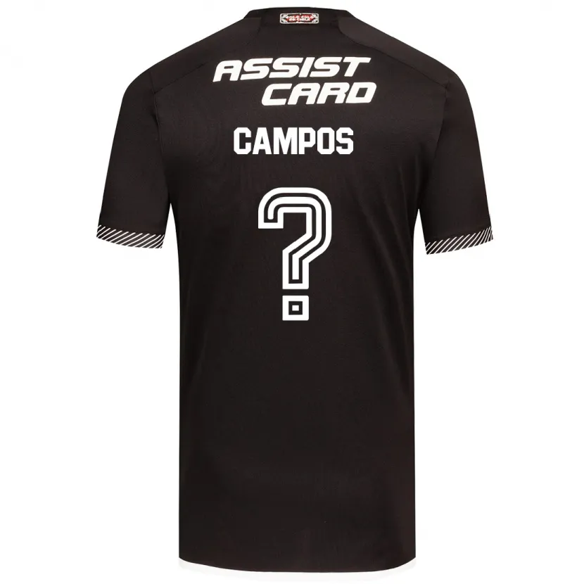 Danxen Herren Víctor Campos #0 Schwarz-Weiss Auswärtstrikot Trikot 2024/25 T-Shirt Schweiz