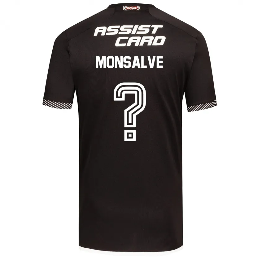 Danxen Herren Gaspar Monsalve #0 Schwarz-Weiss Auswärtstrikot Trikot 2024/25 T-Shirt Schweiz