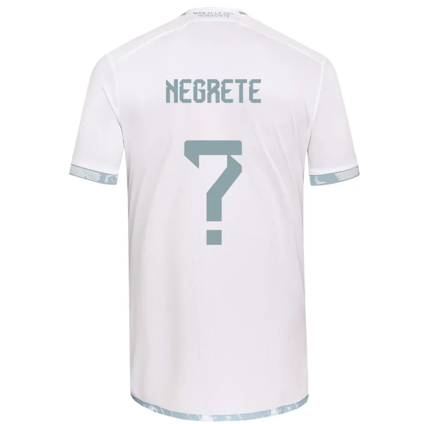 Danxen Herren Salvador Negrete #0 Weiß Grau Auswärtstrikot Trikot 2024/25 T-Shirt Schweiz