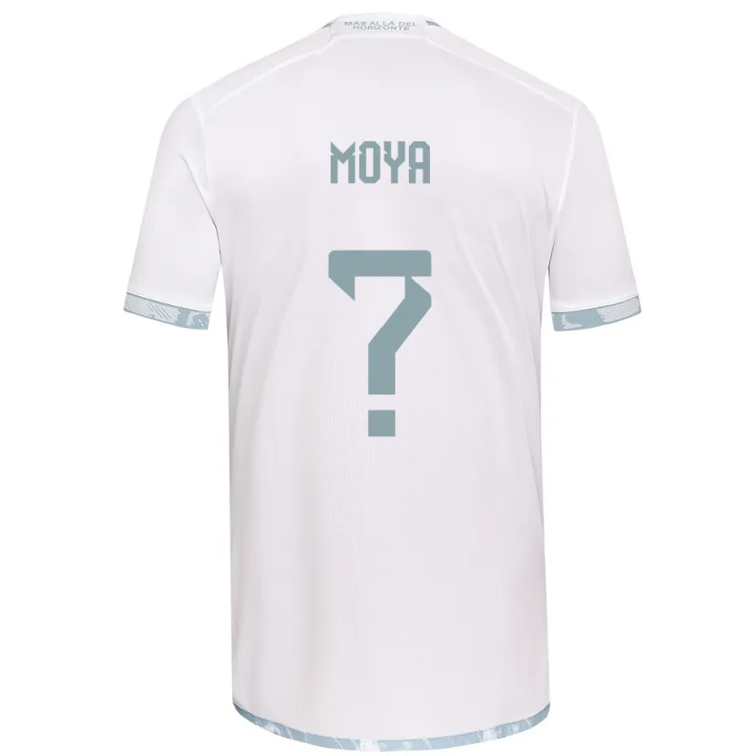 Danxen Herren Flavio Moya #0 Weiß Grau Auswärtstrikot Trikot 2024/25 T-Shirt Schweiz