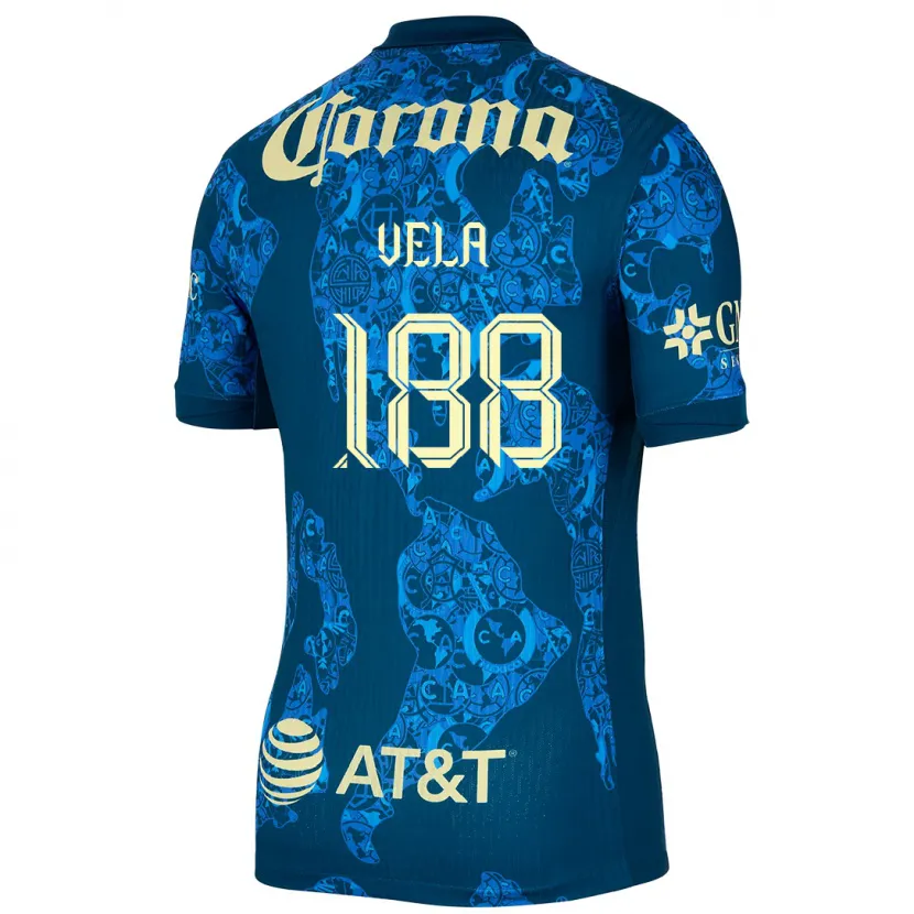 Danxen Herren Christo Vela #188 Blau Gelb Auswärtstrikot Trikot 2024/25 T-Shirt Schweiz