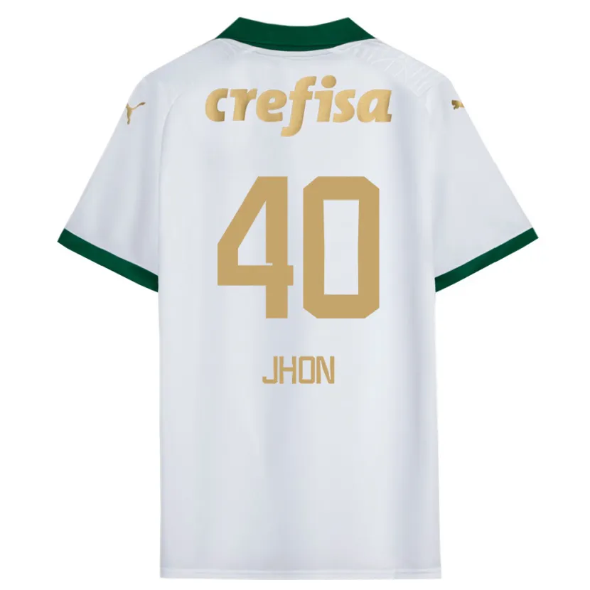 Danxen Herren Jhon Jhon #40 Weiß Grün Auswärtstrikot Trikot 2024/25 T-Shirt Schweiz