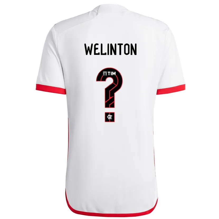 Danxen Herren Zé Welinton #0 Weiß Rot Auswärtstrikot Trikot 2024/25 T-Shirt Schweiz