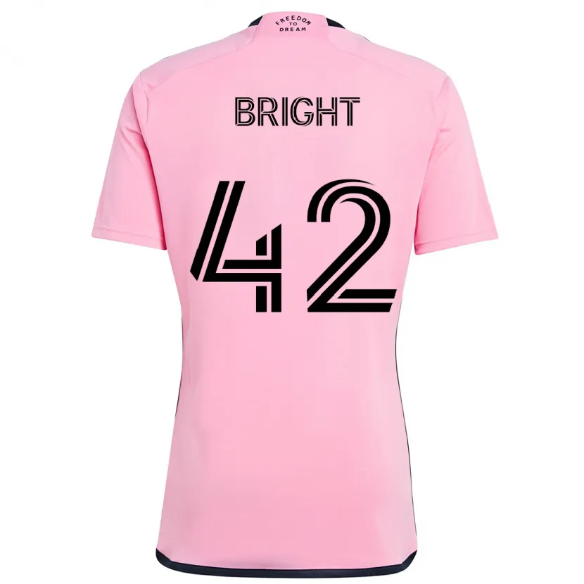 Danxen Damen Yannick Bright #42 Rosa Heimtrikot Trikot 2024/25 T-Shirt Schweiz