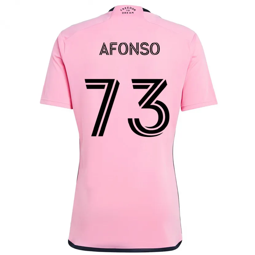 Danxen Damen Leo Afonso #73 Rosa Heimtrikot Trikot 2024/25 T-Shirt Schweiz