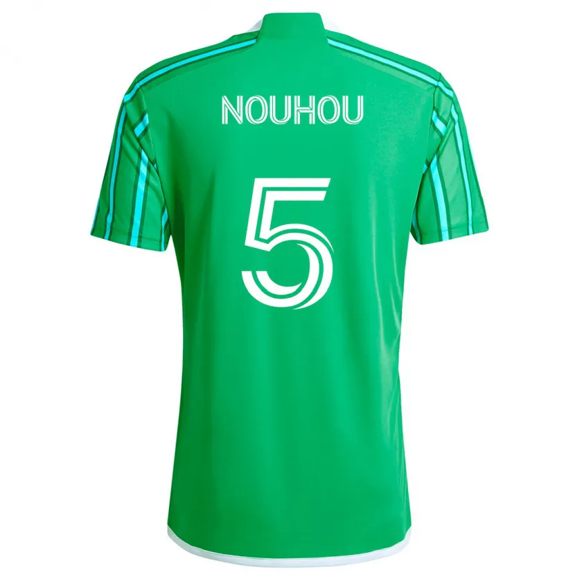 Danxen Damen Nouhou #5 Grün Weiß Heimtrikot Trikot 2024/25 T-Shirt Schweiz