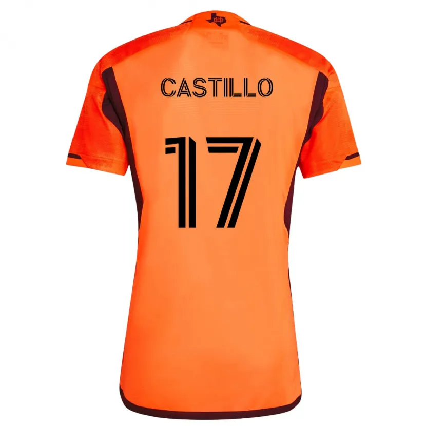 Danxen Damen Joyner Castillo #17 Orange Schwarz Heimtrikot Trikot 2024/25 T-Shirt Schweiz