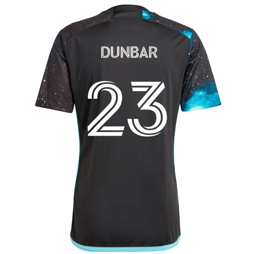 Danxen Damen Cameron Dunbar #23 Schwarz Blau Heimtrikot Trikot 2024/25 T-Shirt Schweiz