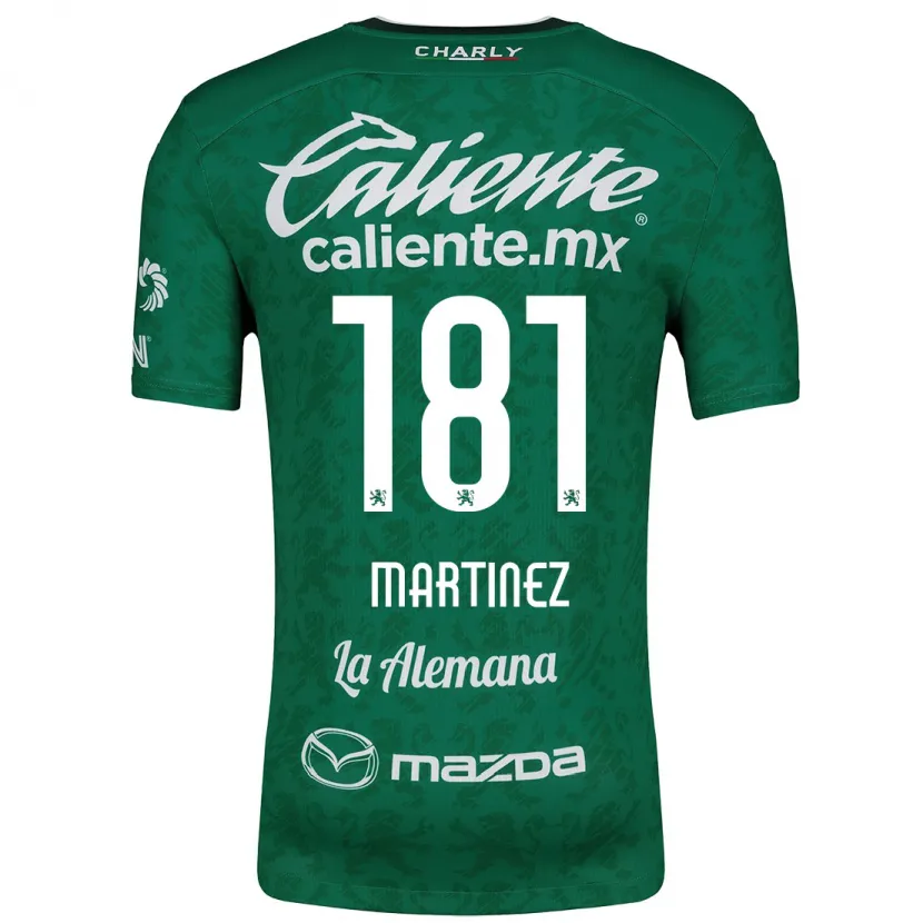 Danxen Damen Irving Martínez #181 Grün Weiß Heimtrikot Trikot 2024/25 T-Shirt Schweiz