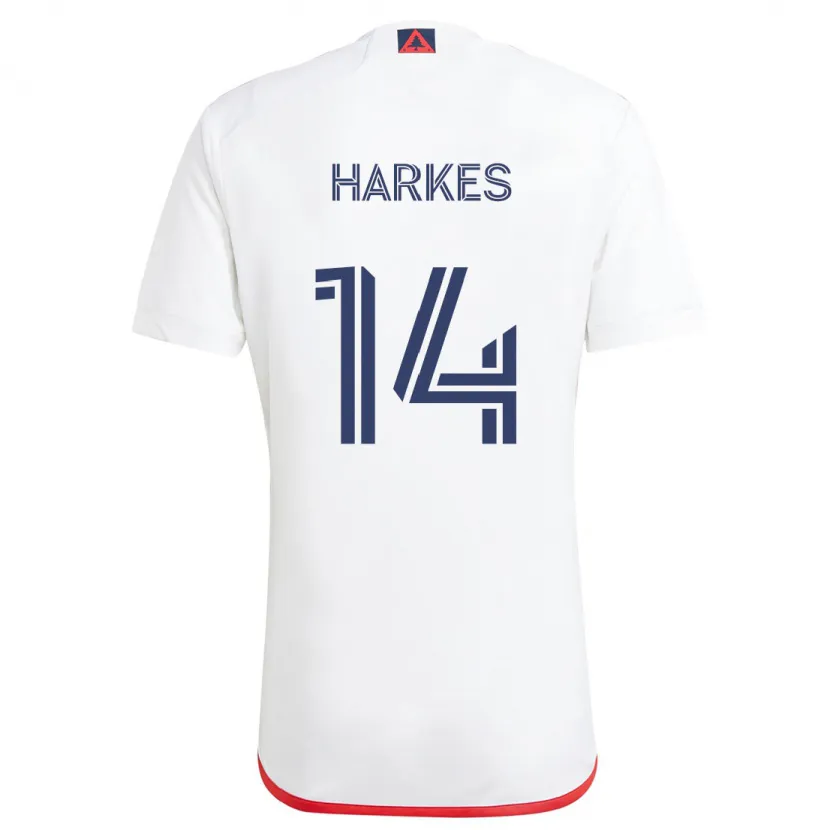 Danxen Damen Ian Harkes #14 Weiß Rot Auswärtstrikot Trikot 2024/25 T-Shirt Schweiz