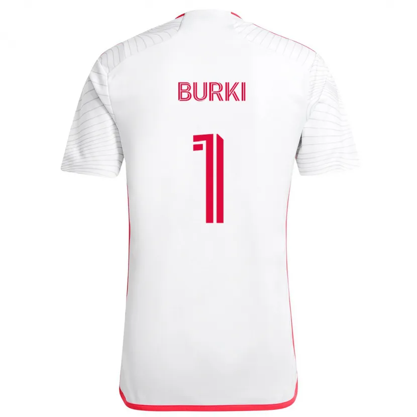 Danxen Damen Roman Bürki #1 Weiß Rot Auswärtstrikot Trikot 2024/25 T-Shirt Schweiz