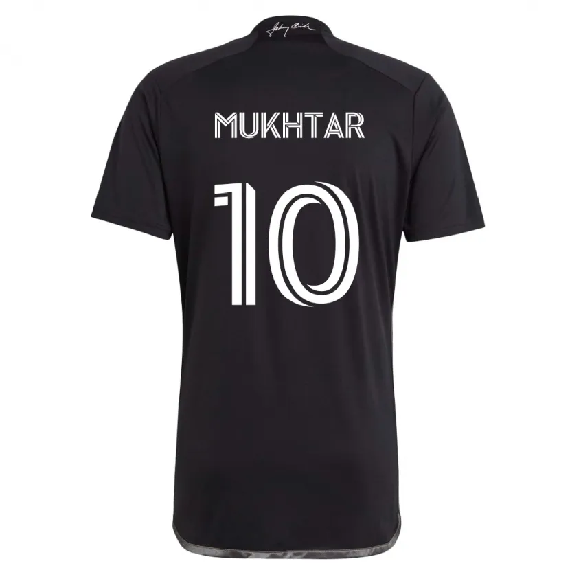 Danxen Damen Hany Mukhtar #10 Schwarz Auswärtstrikot Trikot 2024/25 T-Shirt Schweiz