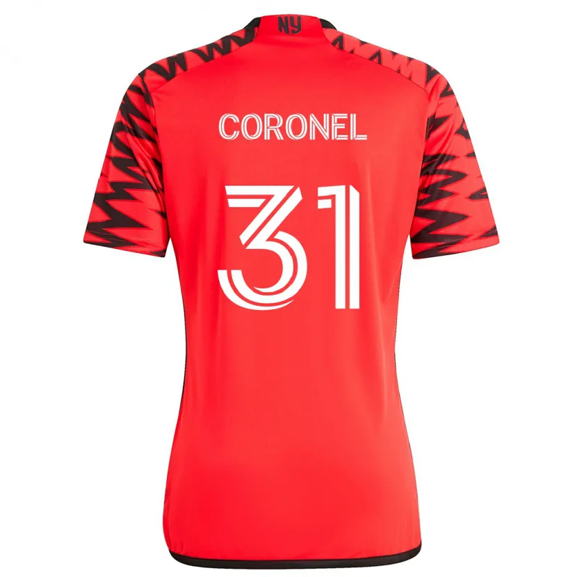 Danxen Damen Carlos Coronel #31 Rot Schwarz Weiß Auswärtstrikot Trikot 2024/25 T-Shirt Schweiz