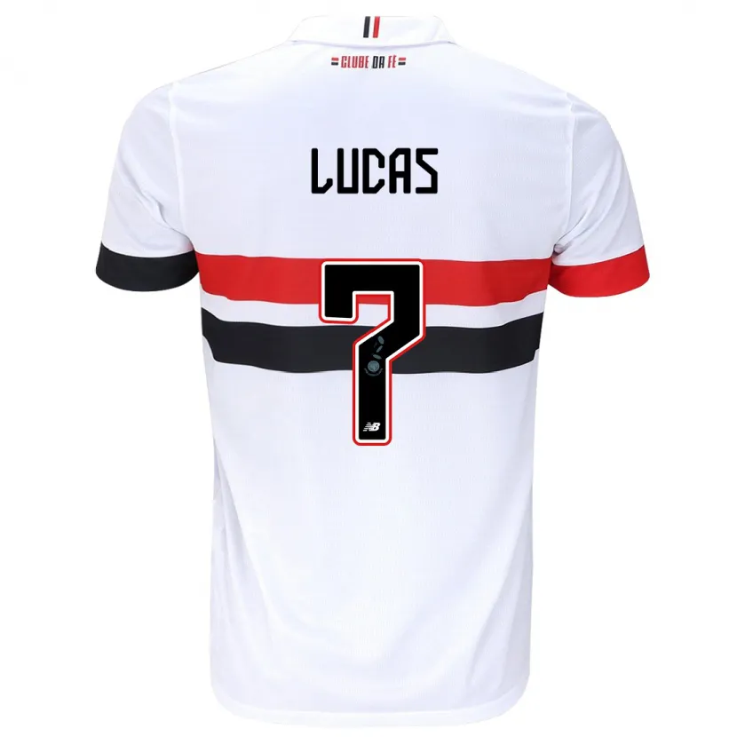 Danxen Kinder Lucas Moura #7 Weiß Rot Schwarz Heimtrikot Trikot 2024/25 T-Shirt Schweiz