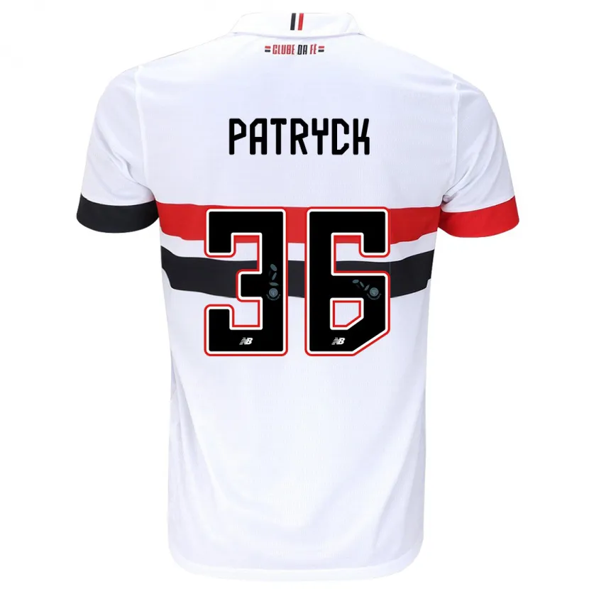 Danxen Kinder Patryck #36 Weiß Rot Schwarz Heimtrikot Trikot 2024/25 T-Shirt Schweiz