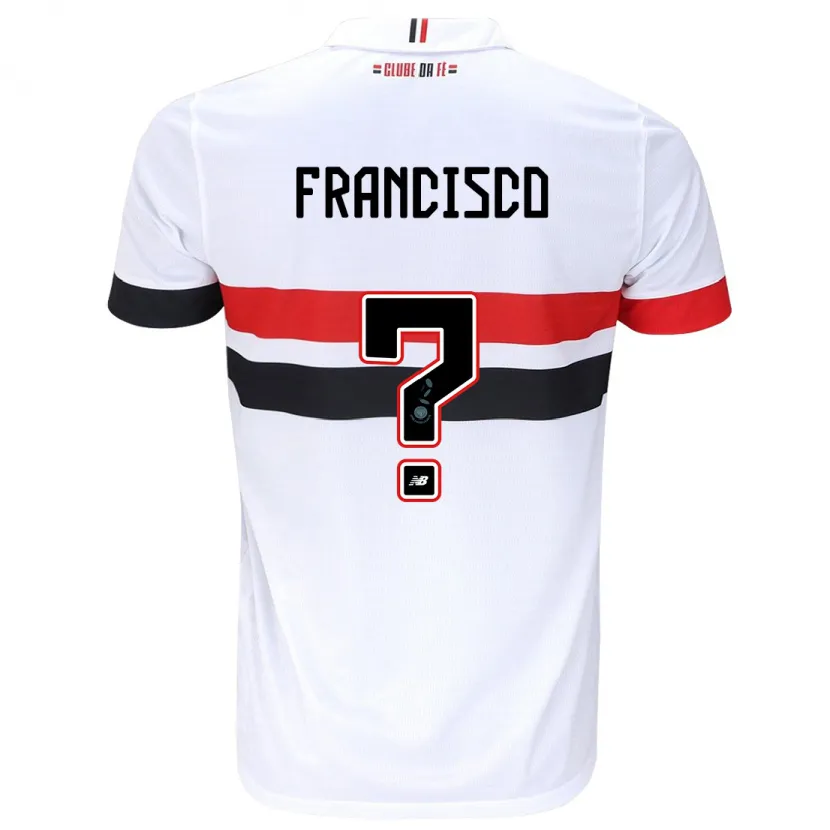 Danxen Kinder Ryan Francisco #0 Weiß Rot Schwarz Heimtrikot Trikot 2024/25 T-Shirt Schweiz