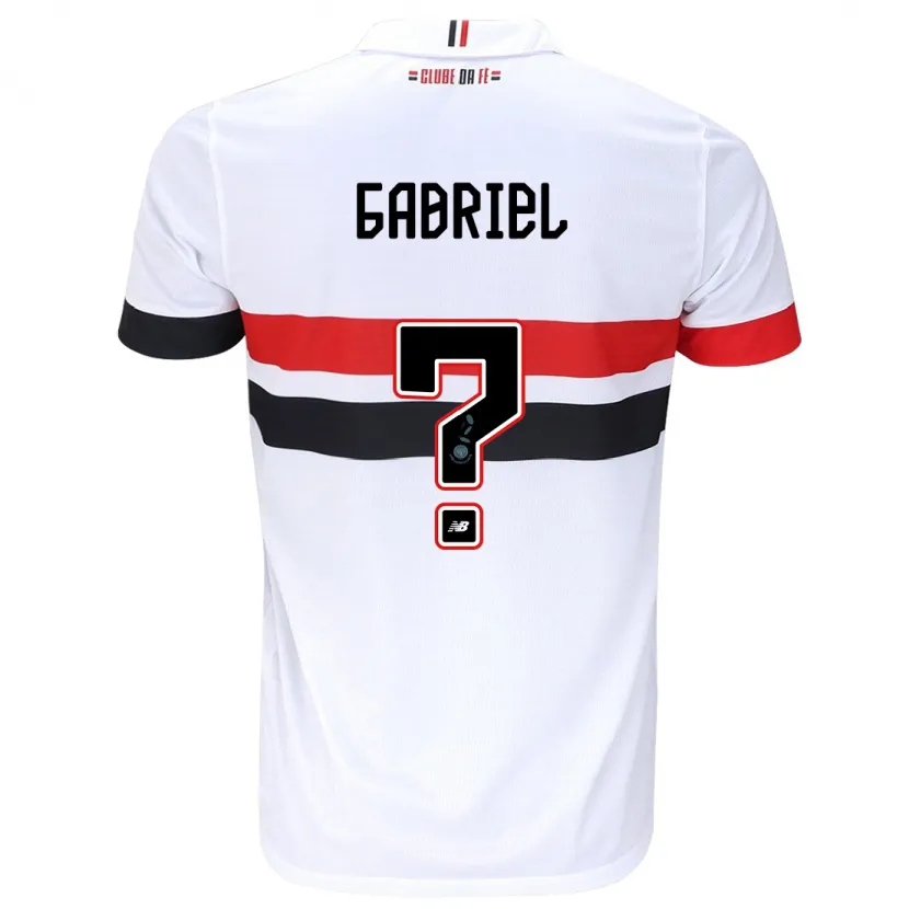 Danxen Kinder Gabriel Bruno #0 Weiß Rot Schwarz Heimtrikot Trikot 2024/25 T-Shirt Schweiz