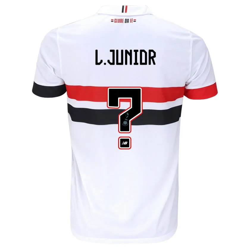 Danxen Kinder Luciano Junior #0 Weiß Rot Schwarz Heimtrikot Trikot 2024/25 T-Shirt Schweiz