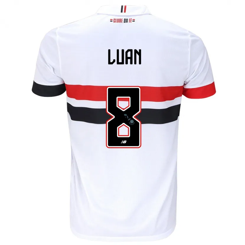 Danxen Kinder Luan #8 Weiß Rot Schwarz Heimtrikot Trikot 2024/25 T-Shirt Schweiz