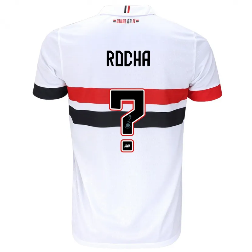 Danxen Kinder Gabriel Rocha #0 Weiß Rot Schwarz Heimtrikot Trikot 2024/25 T-Shirt Schweiz