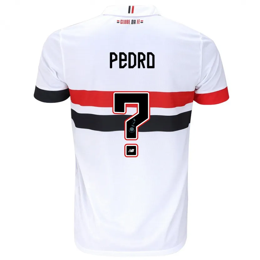 Danxen Kinder João Pedro #0 Weiß Rot Schwarz Heimtrikot Trikot 2024/25 T-Shirt Schweiz