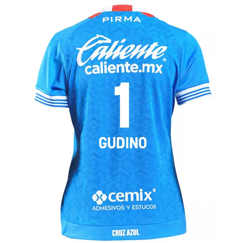 Danxen Kinder Andrés Gudiño #1 Himmelblau Heimtrikot Trikot 2024/25 T-Shirt Schweiz