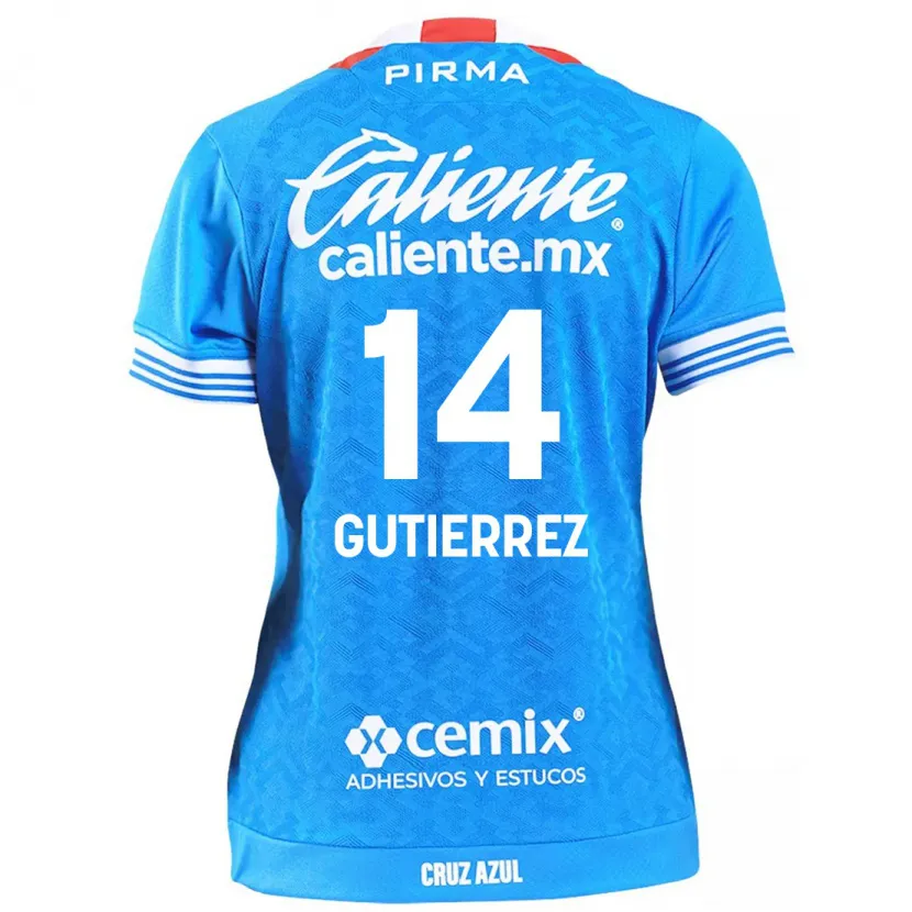 Danxen Kinder Alexis Gutiérrez #14 Himmelblau Heimtrikot Trikot 2024/25 T-Shirt Schweiz